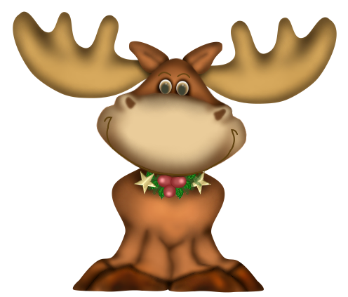 Santa Claus's reindeer PNG
