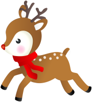 Santa Claus's reindeer PNG