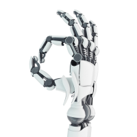 Robotic arm PNG transparent