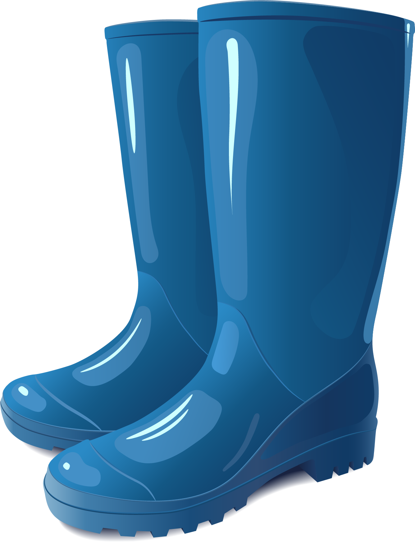 blue rubber boots PNG transparent image download, size: 1336x1742px