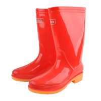 red rubber boots PNG picture