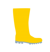 Rubber boots PNG image