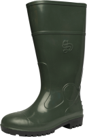 Rubber boot green PNG