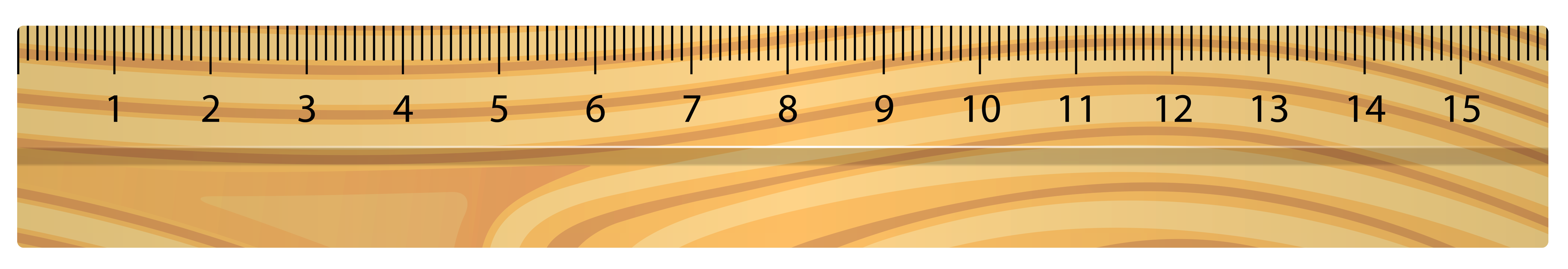 Ruler PNG transparent image download, size: 5119x880px