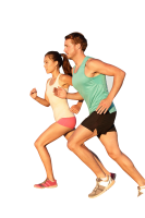 Running people PNG image