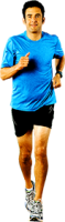Running man PNG image