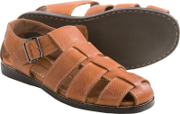 Leather sandals PNG image