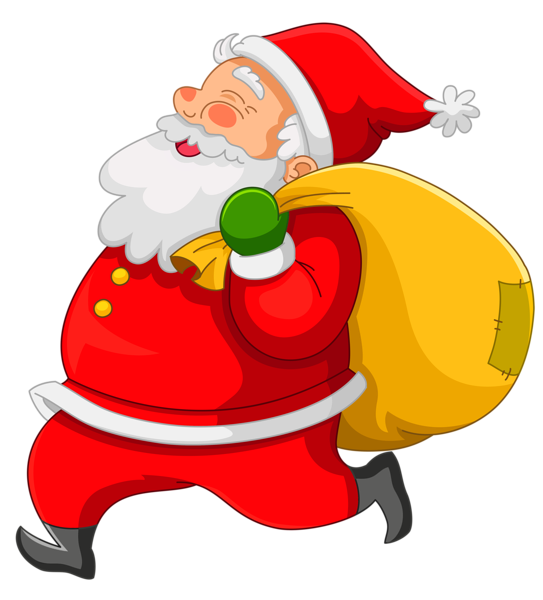 Santa Claus PNG transparent image download, size: 543x600px