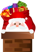 Санта Клаус, Дед Мороз PNG