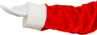 Santa Claus hand