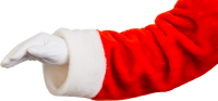 Santa Claus hand PNG
