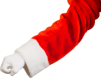 Santa Claus hand PNG