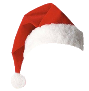 Sombrero de santa claus PNG