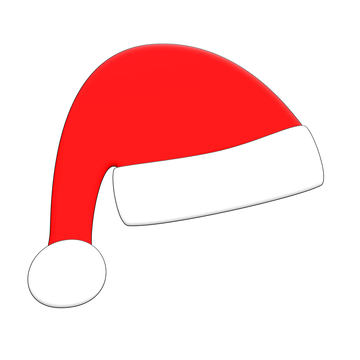 Santa Claus hat PNG image free Download 