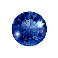 Sapphire gem PNG