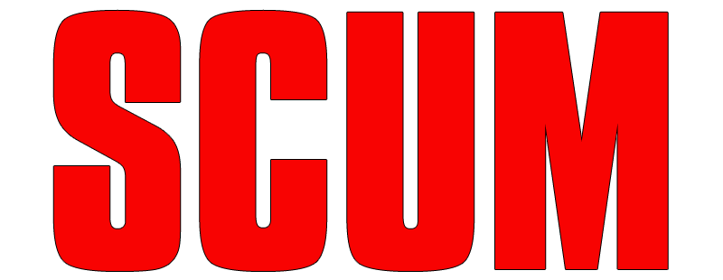 SCUM logo PNG