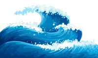 Морская волна PNG