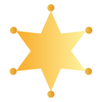 Sheriff badge PNG