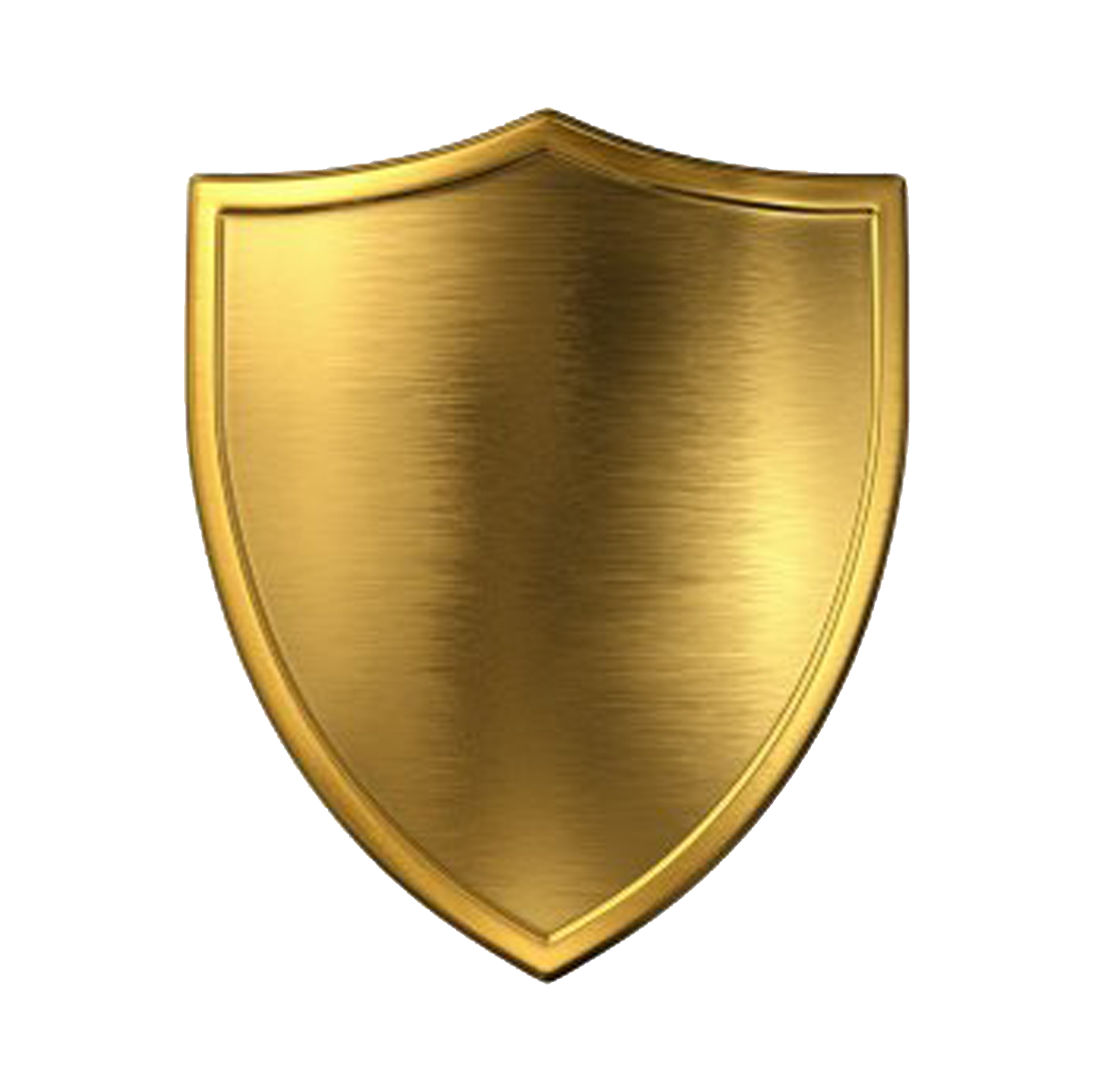 gold shield PNG image, free picture download