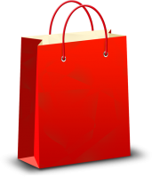 Shopping bag PNG image