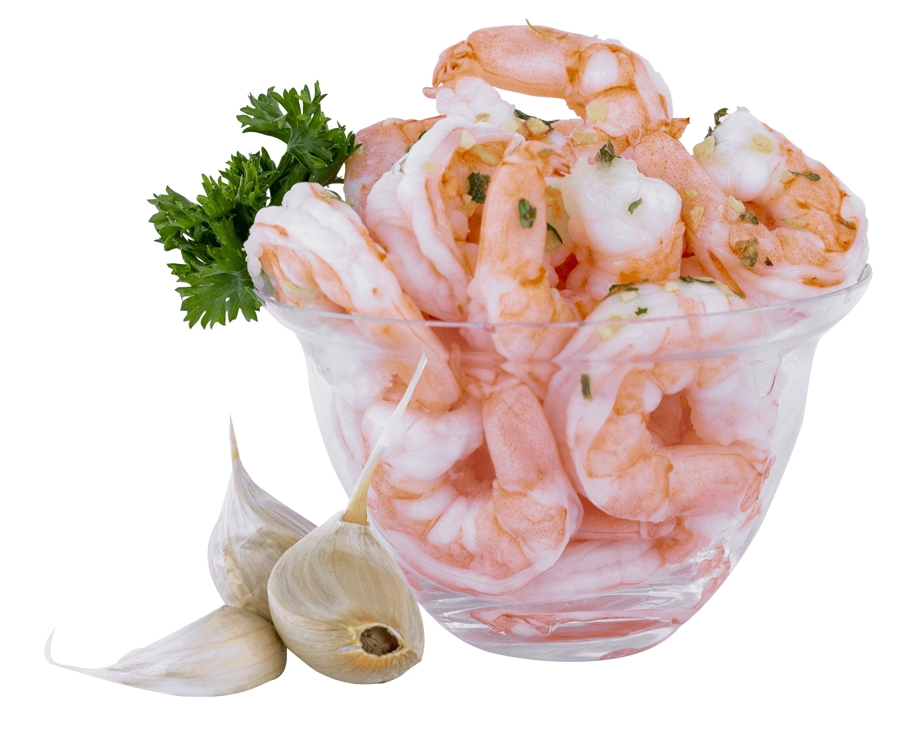 Clean shrimps PNG image