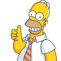 Los Simpson PNG