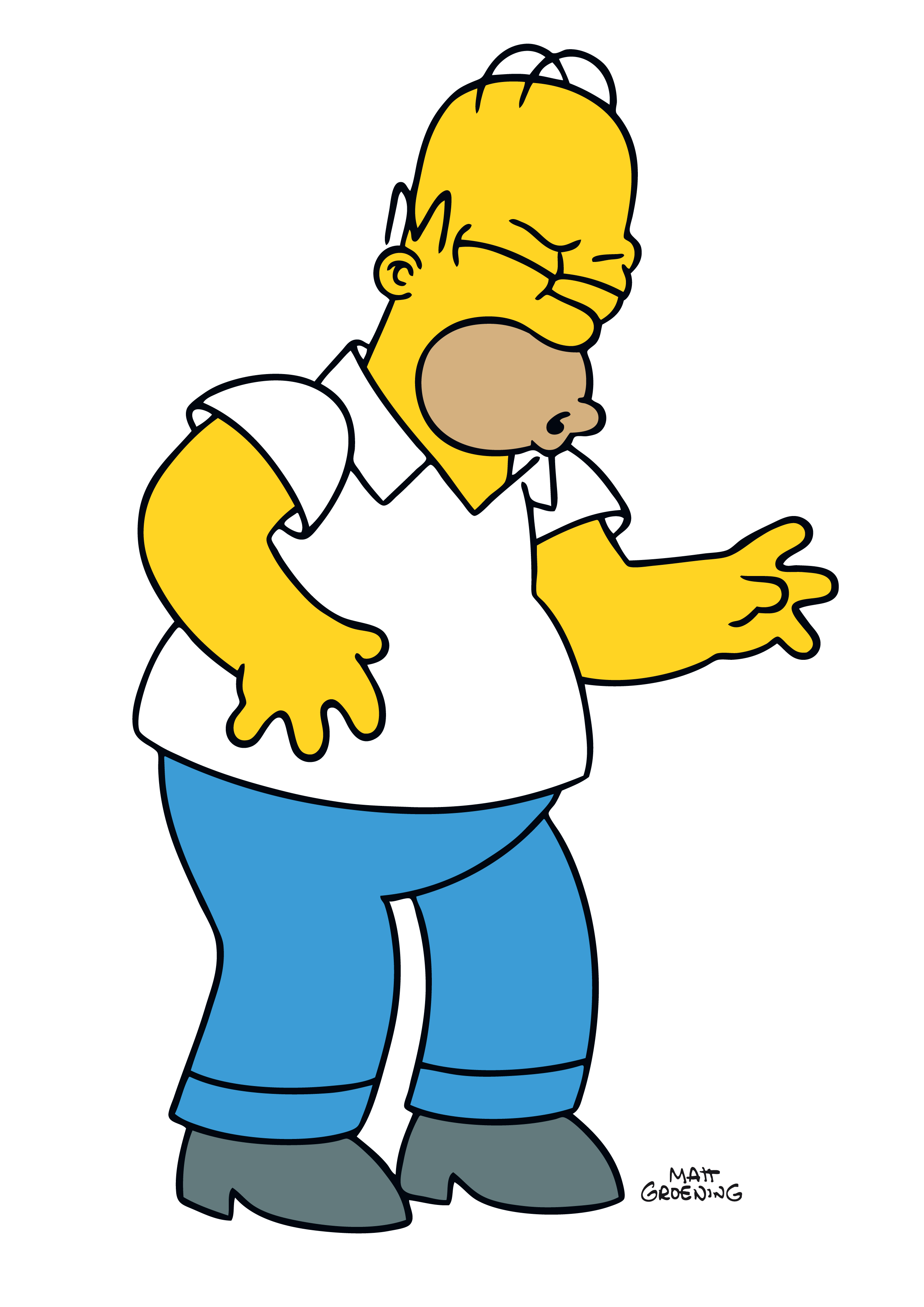 Homer Simpson PNG