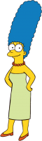 Marge Simpson PNG
