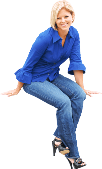 Sitting woman PNG