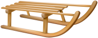 wood sled PNG