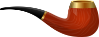 Smoking pipe PNG picture