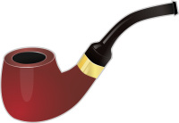 Smoking pipe PNG image