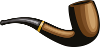 Smoking pipe PNG