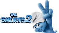 The Smurfs logo PNG