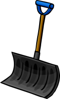 Snow shovel PNG