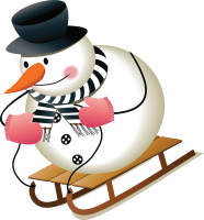 Снеговик PNG фото