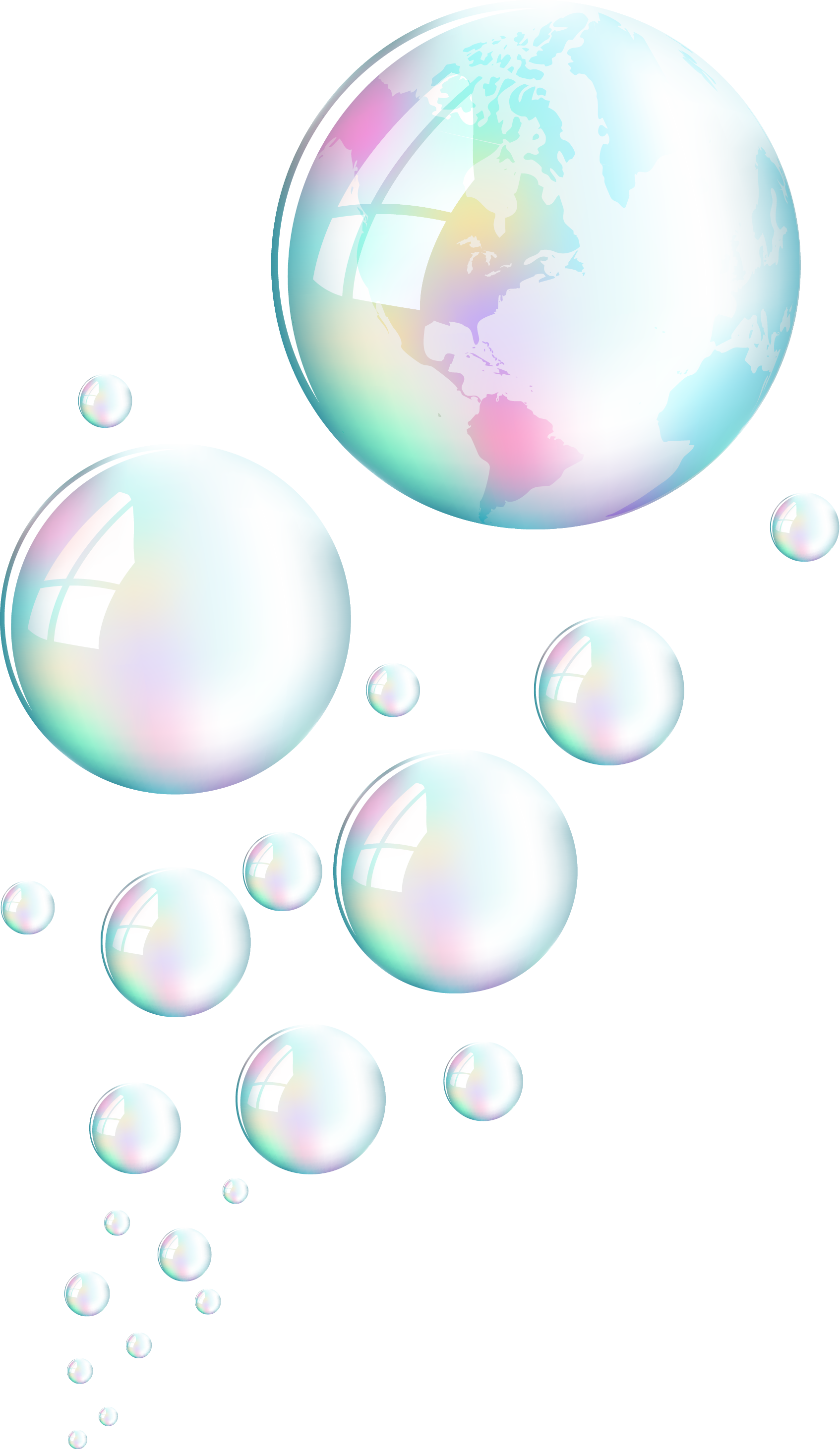 Soap bubbles PNG