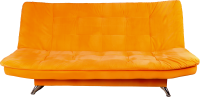 Orange sofa PNG image