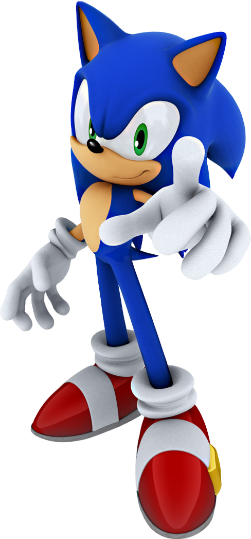 Sonic the Hedgehog transparent image download, size: 1080x1078px