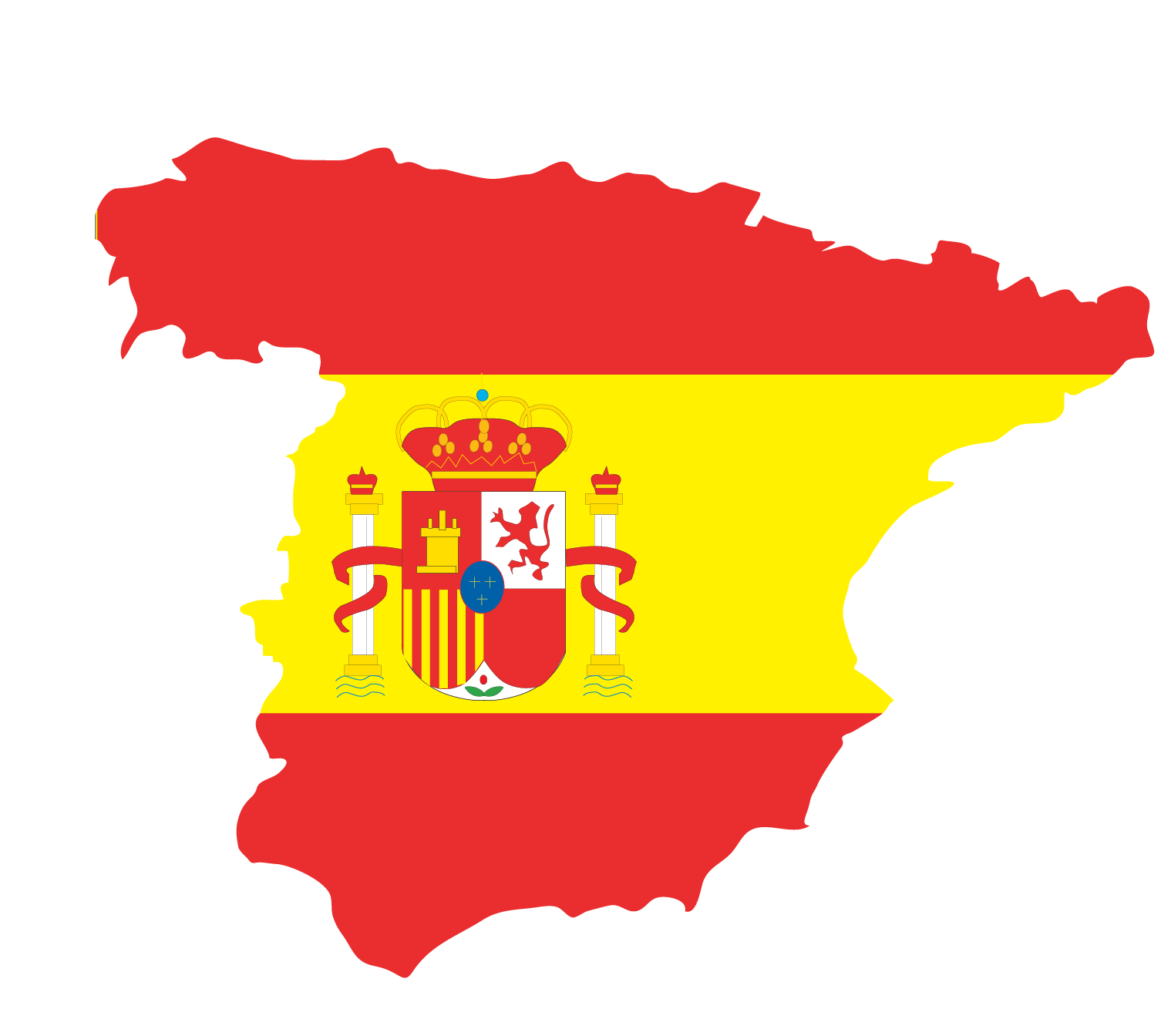 Espana La Bandera De Espana Mapa Imagen Png Imagen Transparente Images