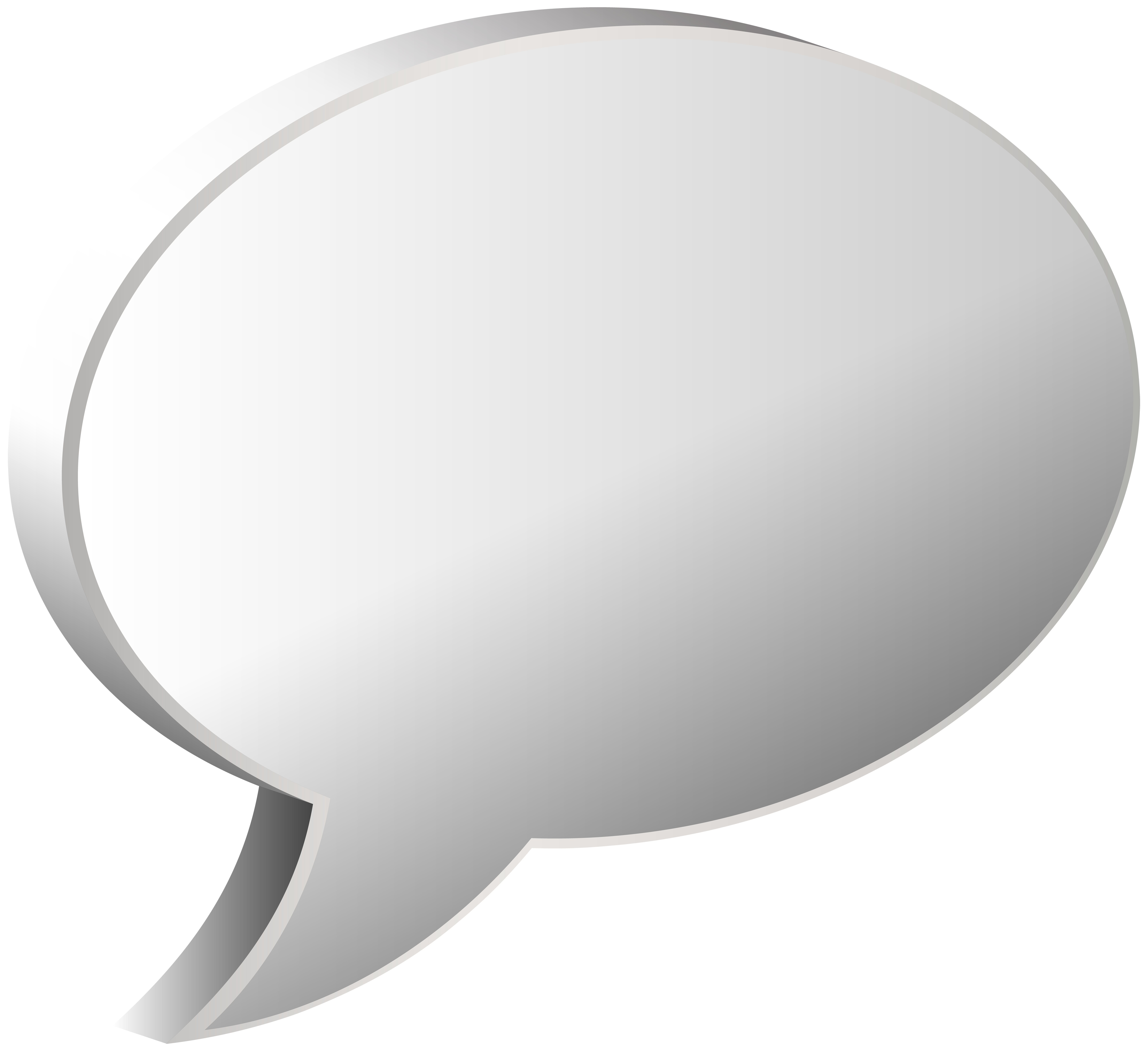 Speech balloon PNG picture