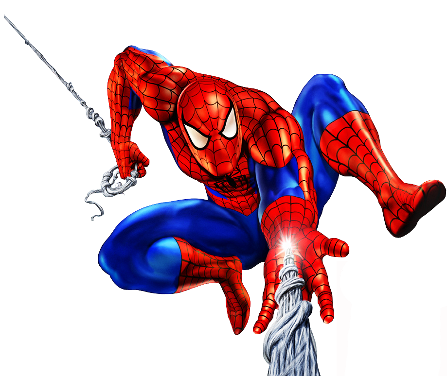 Spider-Man PNG image with transparent background.