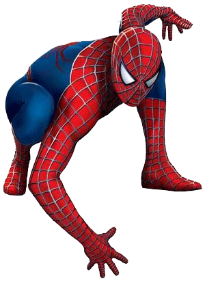 Spider-Man PNG transparent image download, size: 300x411px