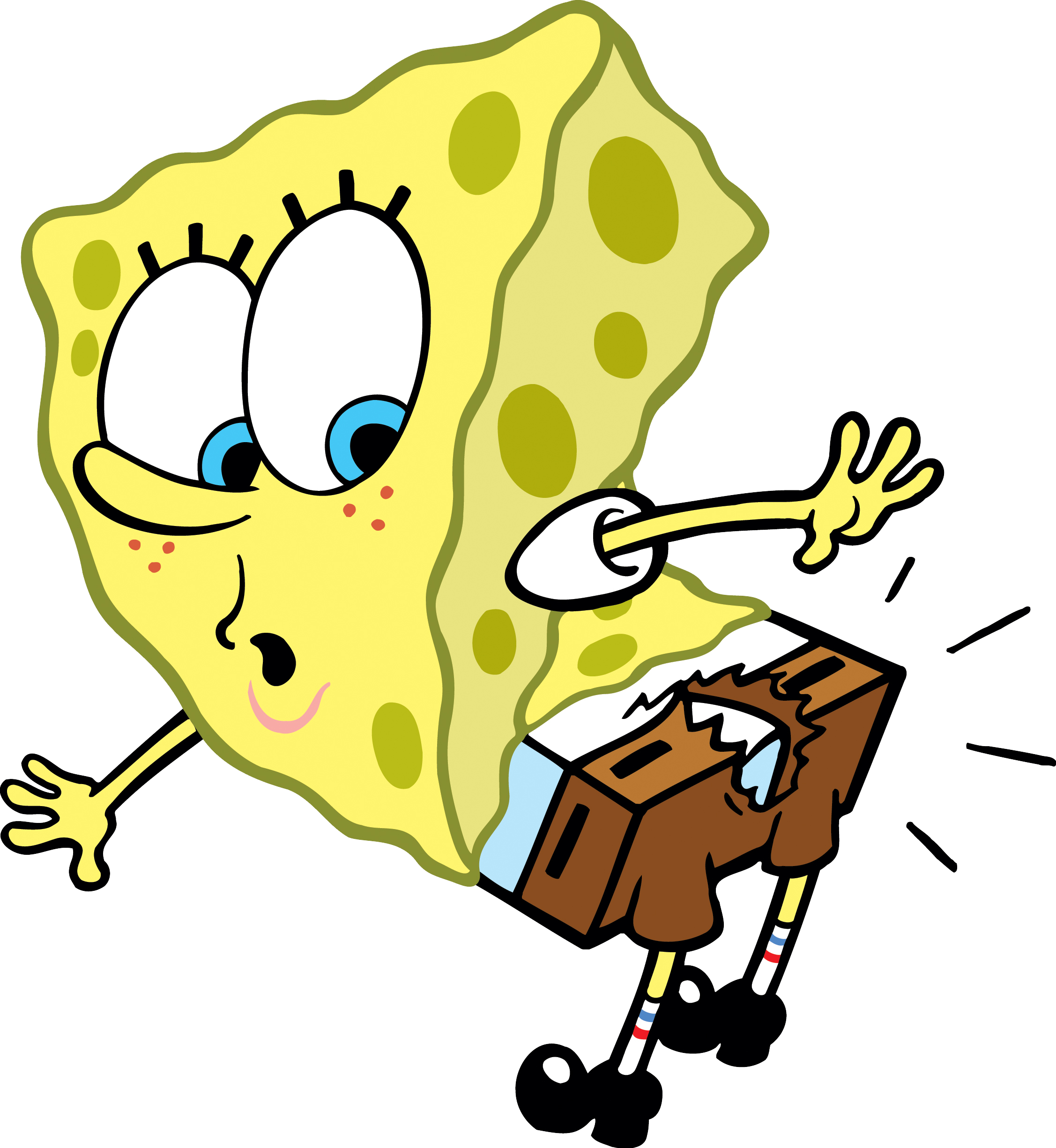 SpongeBob PNG transparent image download, size: 2254x2451px