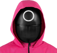 Squid Game guard mask PNG