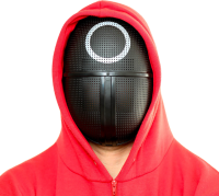 Squid Game guard mask PNG