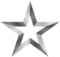 Estrella pentagonal PNG