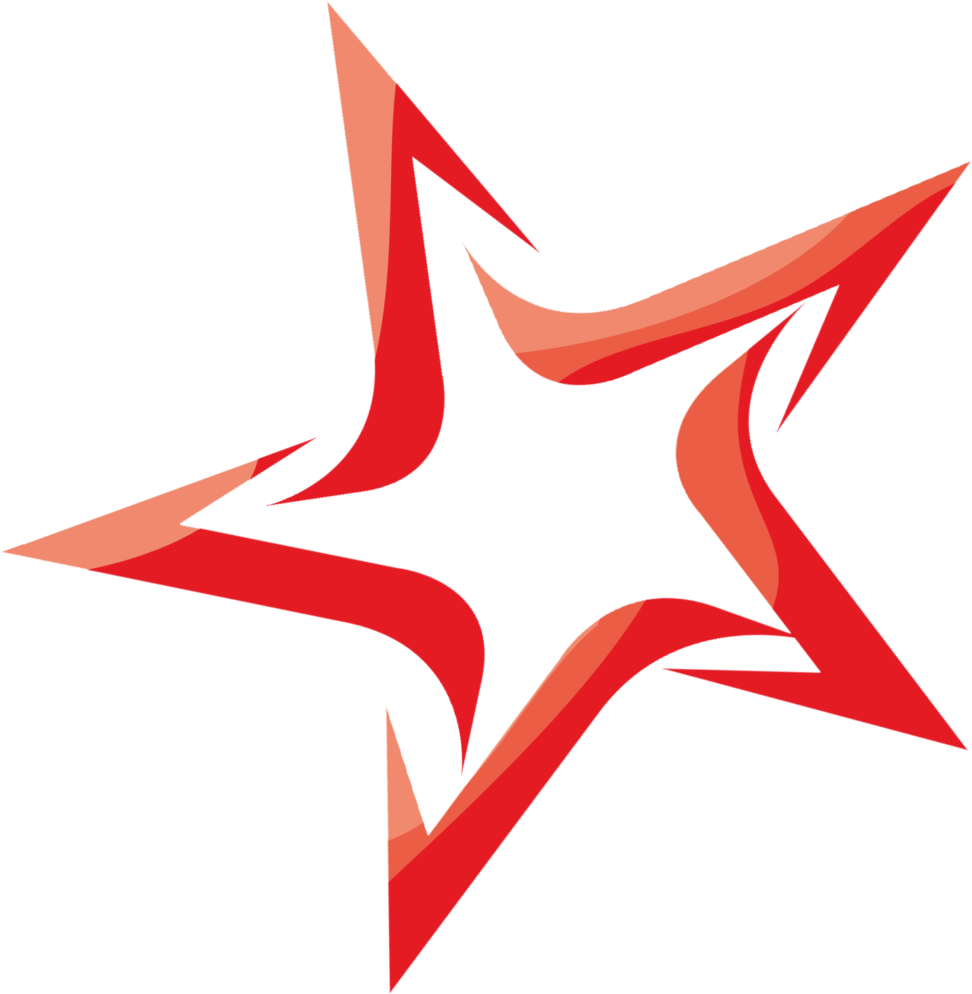 Star PNG transparent image download, size 1389x1420px