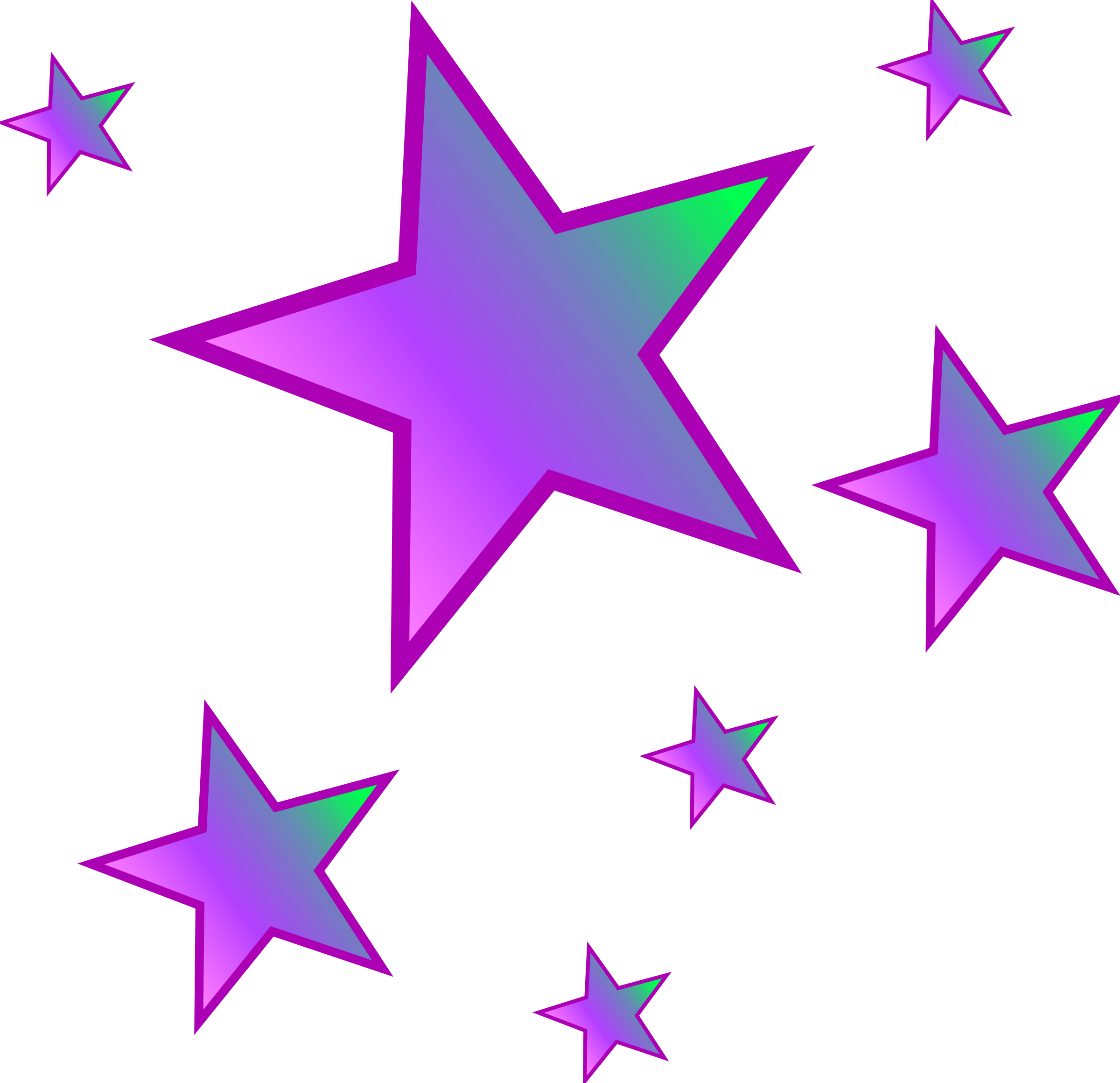 Stars PNG transparent image download, size: 2400x2320px