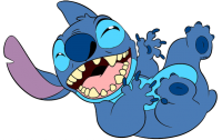 Stitch smiling PNG